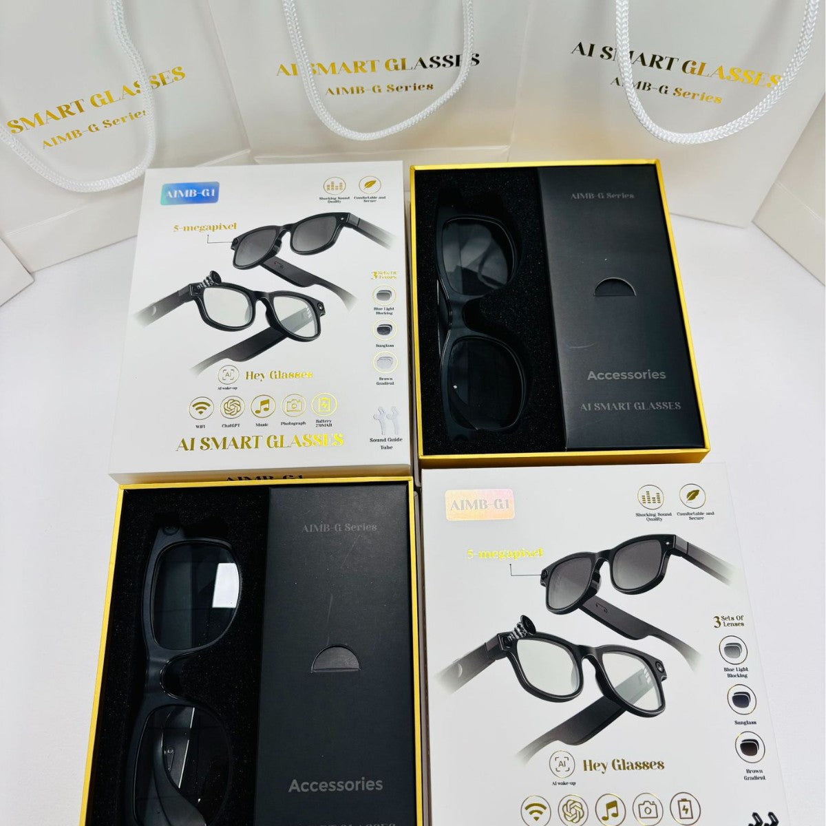 Multifunctional smart glasses