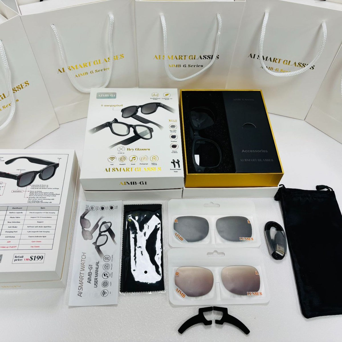 Multifunctional smart glasses