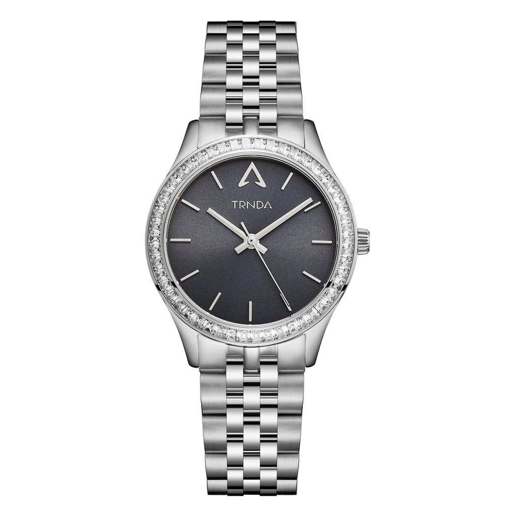 Trnda Women's Stainless Steel Watch, Gray Dial | Trn-Ss32-Gd