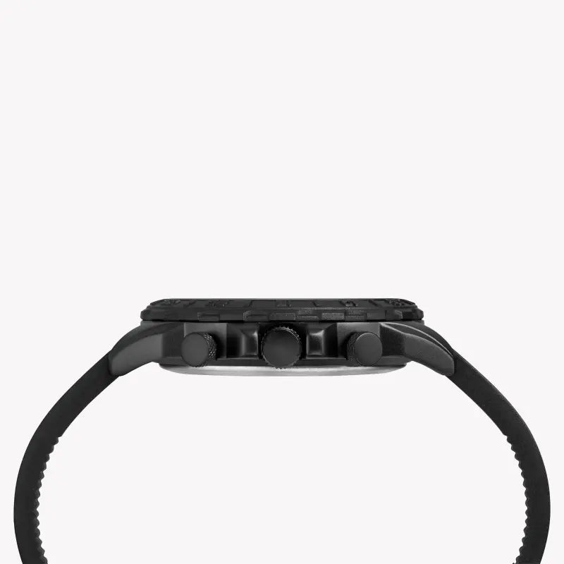 Timex Men's Black Silicone Watch, Brass Case | Tw4b17000