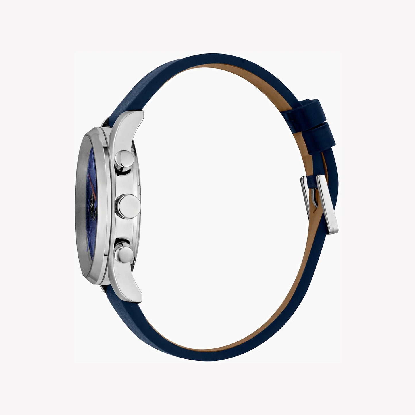 Esprit Men's Blue Leather Watch, Blue Dial | Es1g262m0085