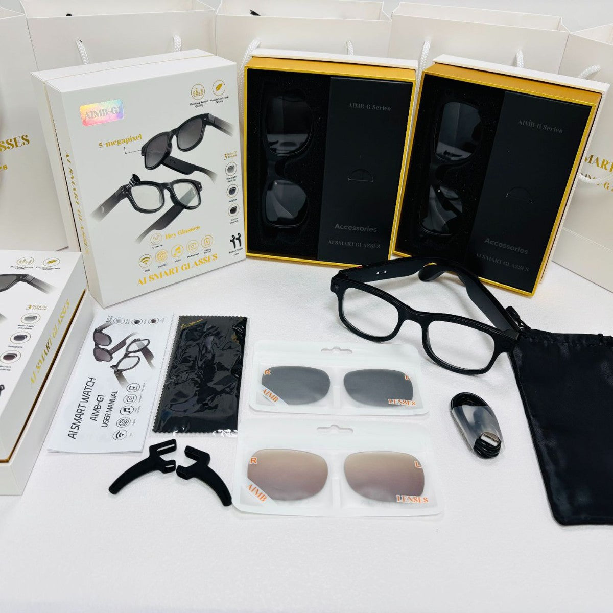 Multifunctional smart glasses