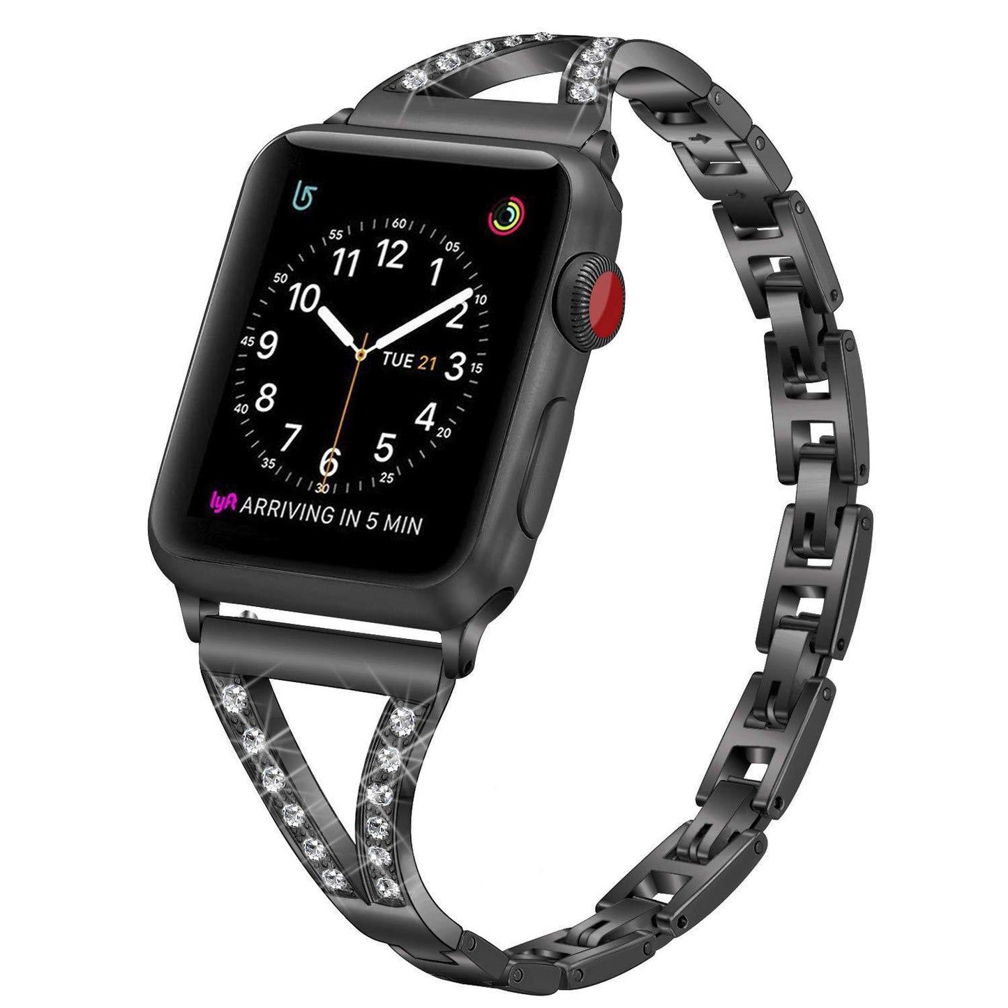 Smart Watch Herringbone Diamond Watch With X