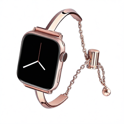 Applicable to the Apple Watch with the small floral T-shaped bracelet style