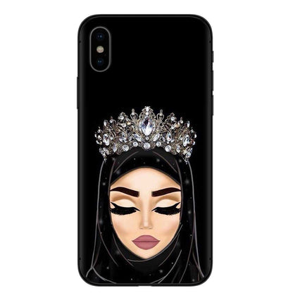 Islamic hijab veil girl phone case