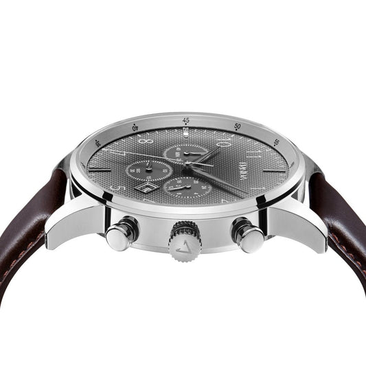 Trnda Men's Stainless Steel Watch, Gray Dial | Trnda43mm