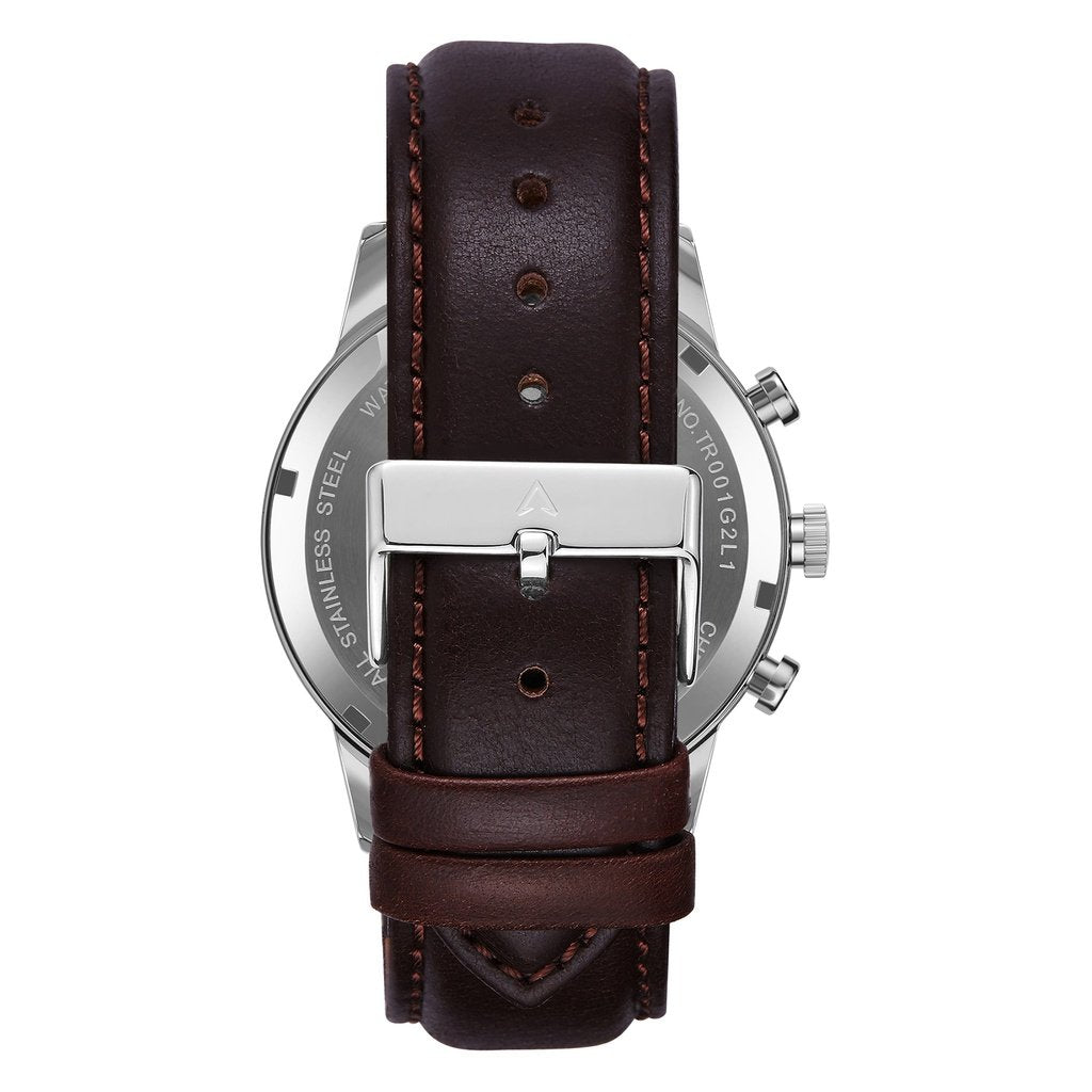 Trnda Men's Stainless Steel Watch, Gray Dial | Trnda43mm
